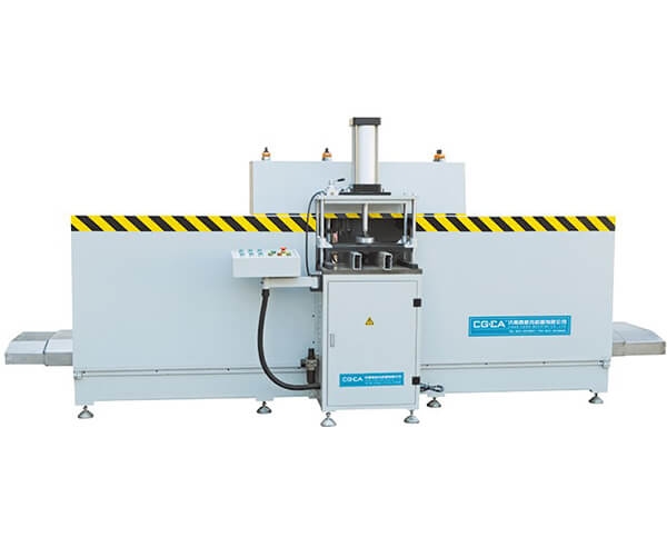 铝幕墙自动走刀式铣榫机